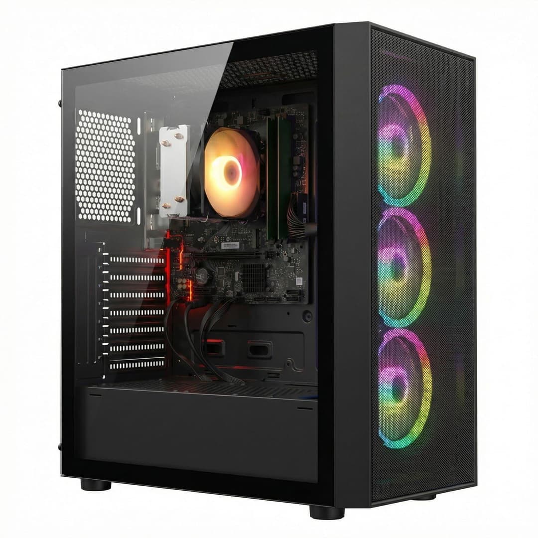 STGsivir PC Gamer Fixed, Gaming Computer, Ryzen 7 5700G, …