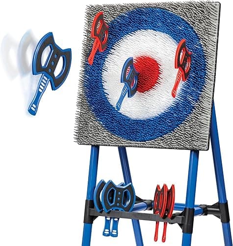 EastPoint Deluxe Cadre en Acier Hache Lancer Cible de Jeu…