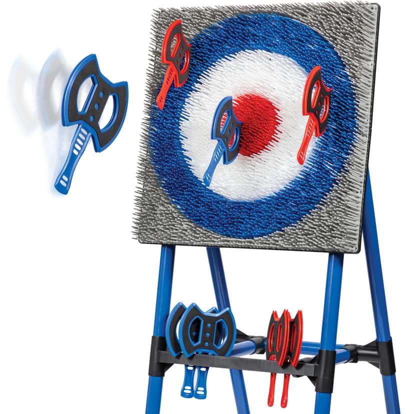 EastPoint Deluxe Cadre en Acier Hache Lancer Cible de Jeu… - 1