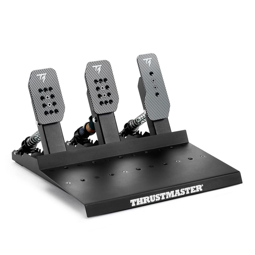 Thrustmaster Raceline Pedals III LC - 3-Pedal Simracing Pedal Set Featuring Brake Pedal with Load Cell Sensor (220 lb / 100 kg) - for PS5, PS4, Xbox Series, Xbox One, PC - 1
