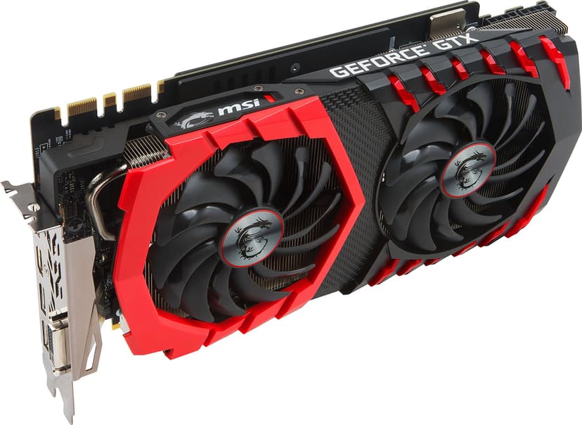 MSI NVIDIA GeForce GTX 1080 TI GAMING X 11G 11 GB GDDR5X 352-Bit Memory DVI/HDMI/DP PCI Express 3 Graphics Card - Black - 7