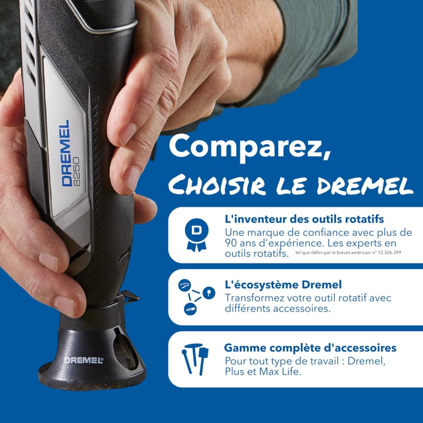 Dremel 8250 2.0 Ah 12V Li-Ion 5-tlg. accessories - 7