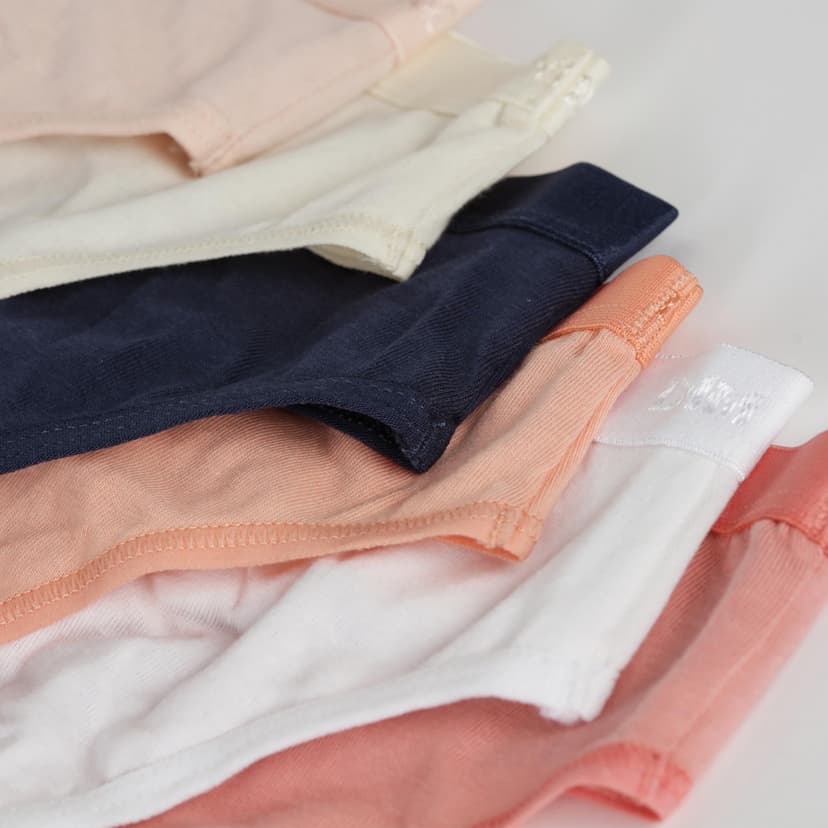 DIM Fille - Les Pockets EcoDIM Lot de 6 | Culotte Coton Confort | Douce et Quotidienne | Qualité Abordable - 2