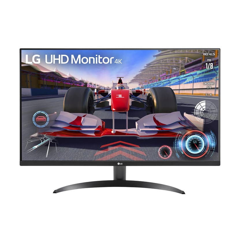 LG Ultrafine™ 32UR500-B Ecran PC 4K 32" - Dalle VA résolution UHD 4K (3840x2160), 4ms GtG 60Hz, HDR 10, DCI-P3 90%, AMD FreeSync, inclinable, Haut-parleurs intégrés - 3