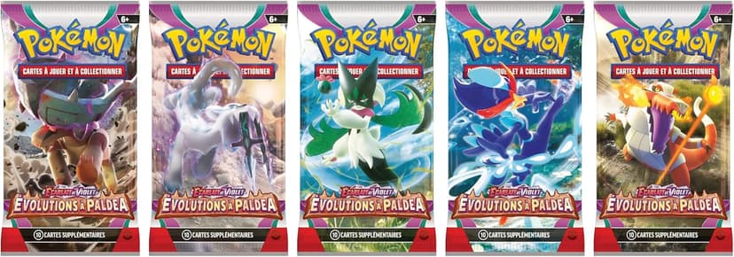 Pokémon TCG – scharlakenrood en violet – boosterpack ontwikkelingen in Paldea (display x 36) - 1