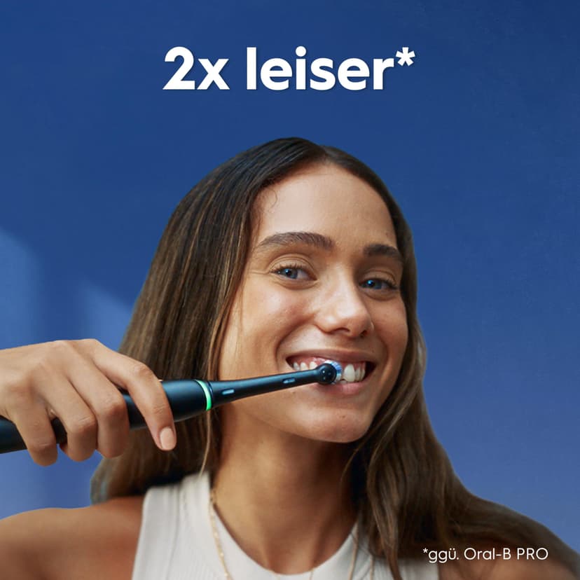 Oral-B iO Series 3 Electric Toothbrush, Includes 3 Brush Heads Travel Case, 3 Cleaning Modes for Dental Care, Electric Toothbrush, Designed by Brown, Black - 9
