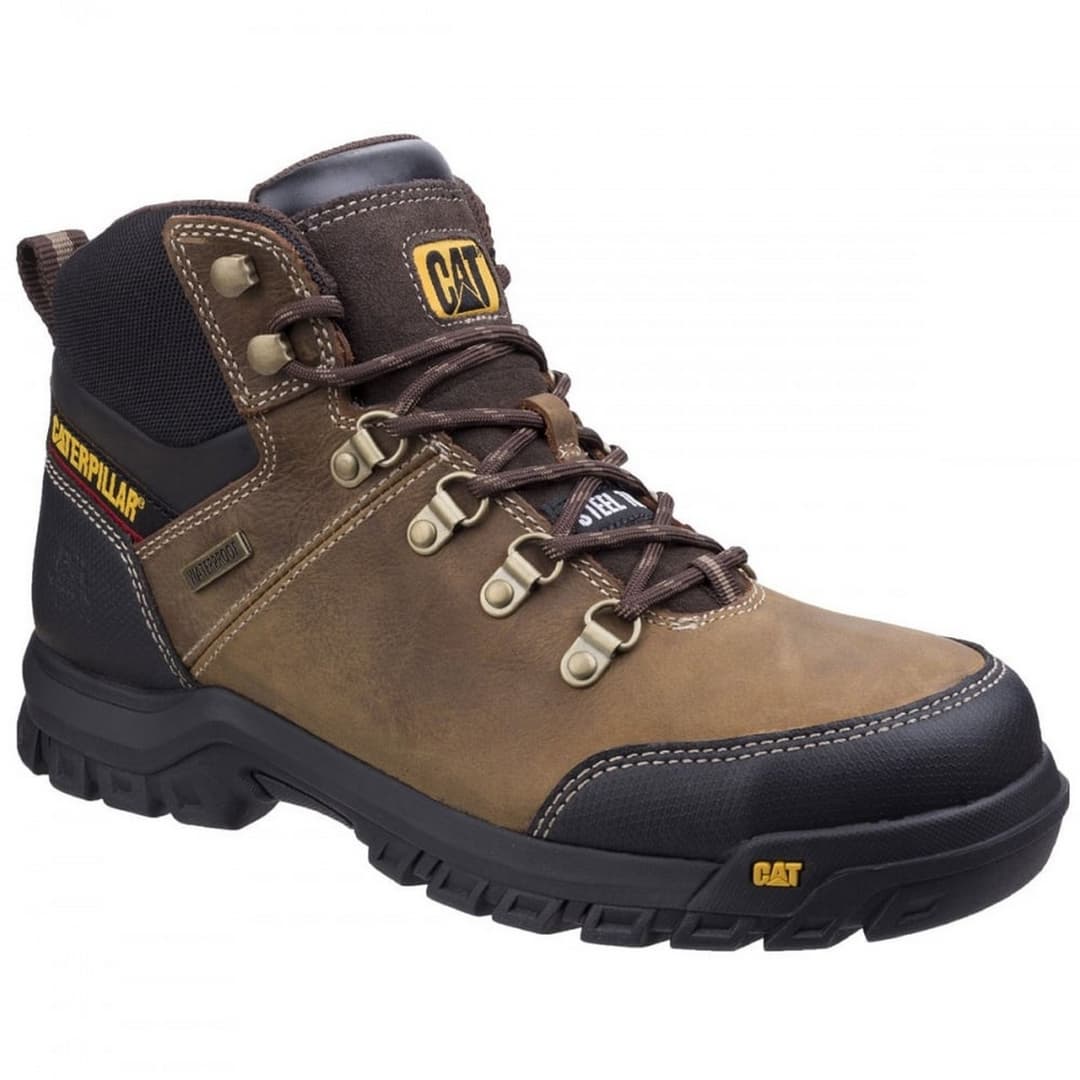 Caterpillar Men's Framework St S3 Wr HRO SRA Industrial Boot, Seal Brown, 8 UK