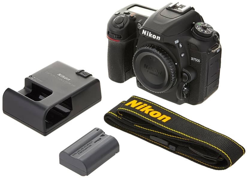 Nikon D7500 Digital DSLR Camera Body - Black - 3