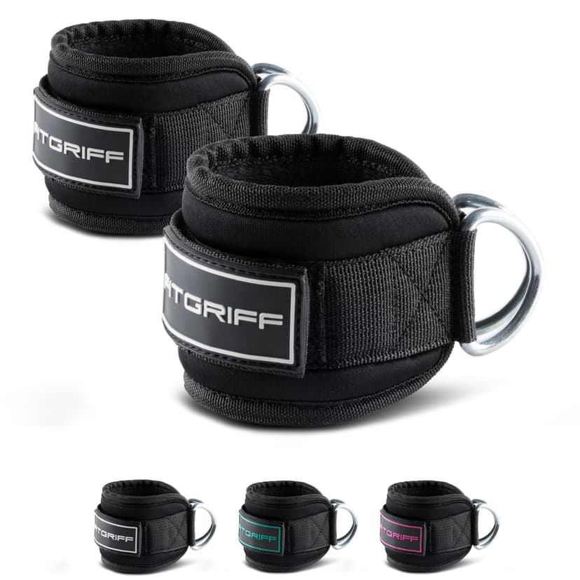 Fitgriff® Sangle Cheville Musculation Poulie V3 (Rembourr… - 1