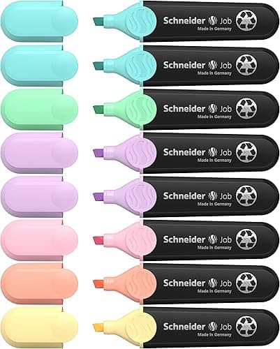Schneider Job 150 Pastel Highlighters Recycled Plastic Aw…