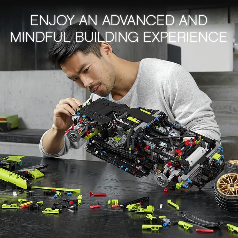 LEGO Technic Lamborghini Sián FKP 37 Race Car Model Building Kit for Adults, Idea for Men and Women, Advanced Collectible Set 42115 - 3