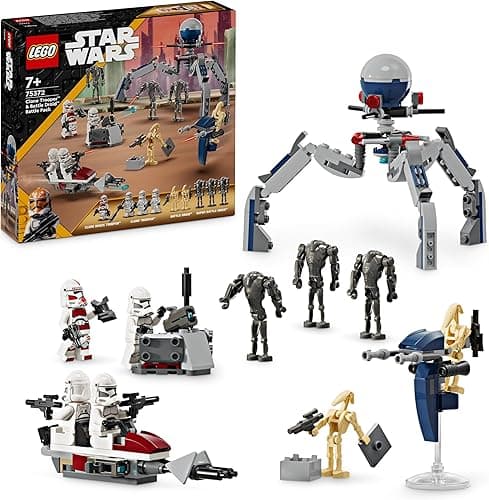 LEGO 75372 Star Wars Pack de Combat des Clone Troopers et…