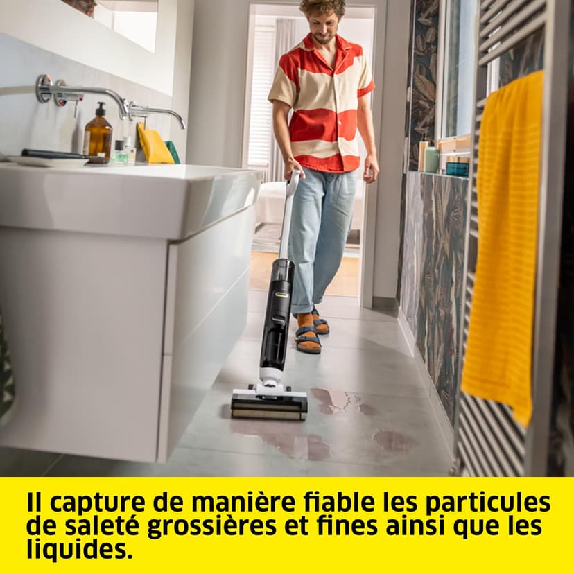 Kärcher electric mop with vacuum cleaner FCV 3 - 3