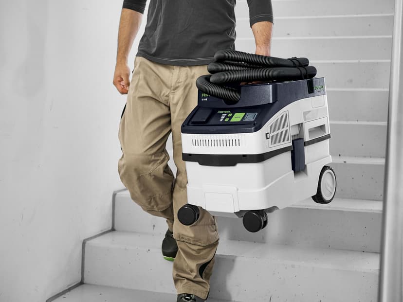 Festool CT 15 Mobile dust extractor 15 l container volume extracts dust, dirt and water for cleaning construction sites, workshops and offices - 3