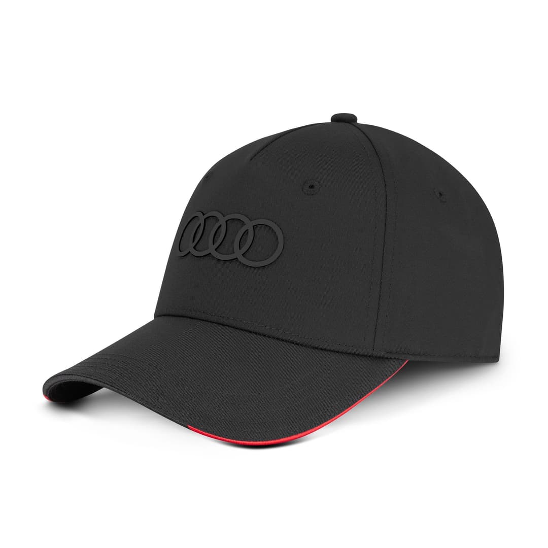 Audi 3132402630 Baseball Cap with Logo Black, Black, One Size