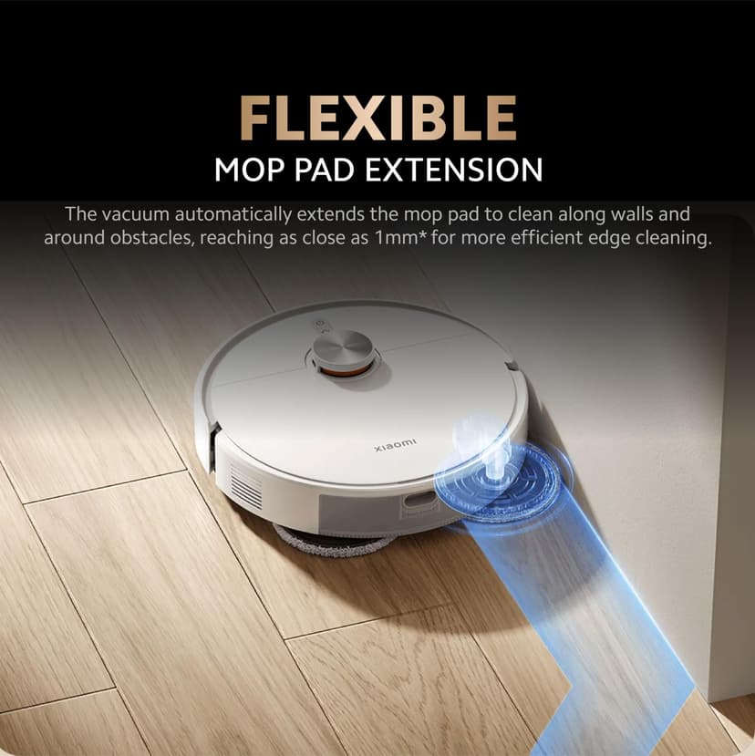 Xiaomi Robot Vacuum S40 Pro, Smart Robotic Vacuum and Mop, Auto-Extending Side Brushes, 15000Pa Suction, Hard Floor & Carpet, Remote Control via App - 4