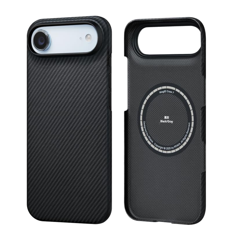 pitaka Coque Magnétique pour iPhone Air en Fibre Aramide … - 1