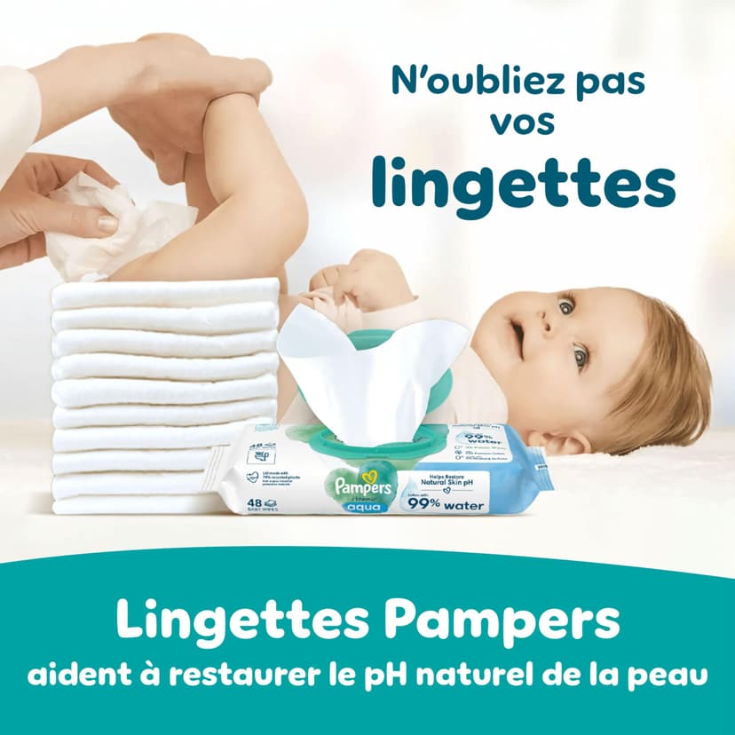 Pampers Baby-Dry, Taille 7, 132 Couches, 15kg+, Une Nuit Jusqu’À 100% Sans Fuites, Pack 1 Mois - 8
