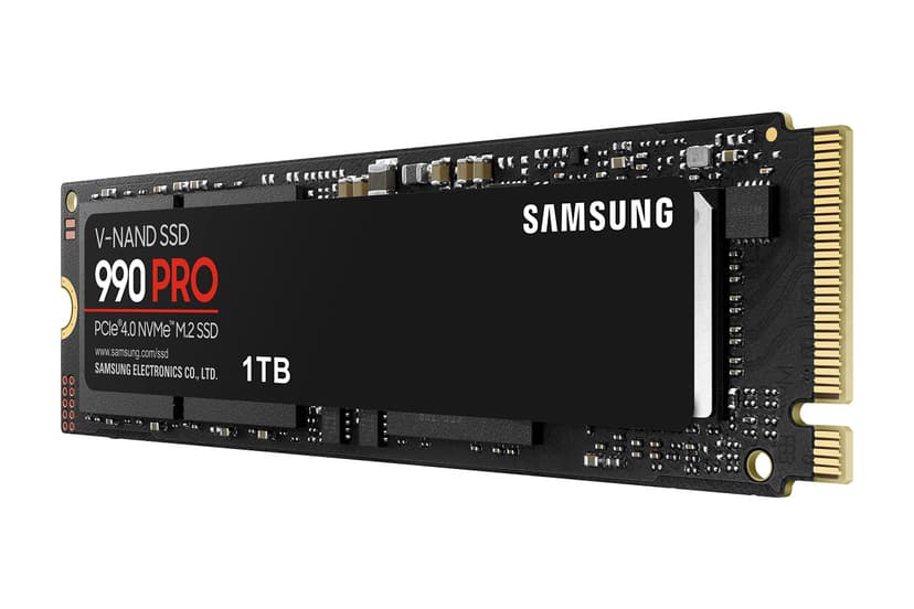 Samsung 990 PRO 1TB PCIe 4.0 (up to 7450 MB/s) NVMe M.2 (2280) Internal Solid State Drive (SSD) (MZ-V9P1T0BW) - 2