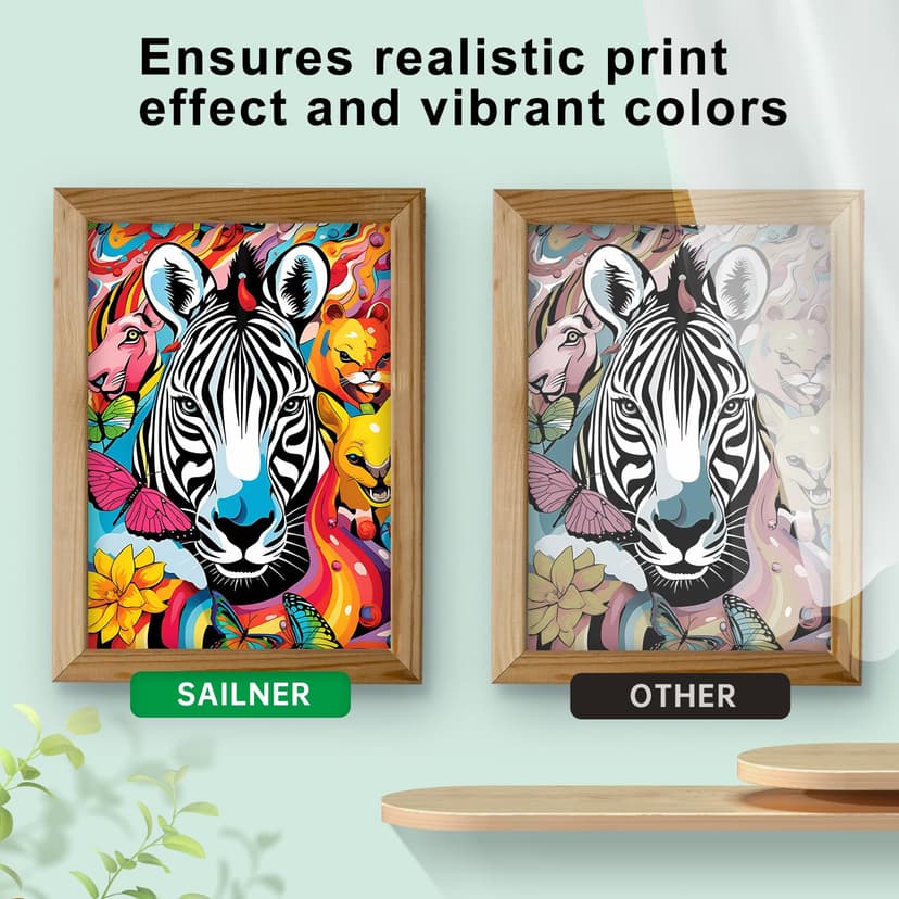 SAILNER 301XL Lot de cartouches d'encre compatibles HP 301 XL pour HP Envy 4500 5530 5534 4504 DeskJet 2540 1510 2544 2549 OfficeJet 4630 4632 2620 2622 Noir Couleur) - 7