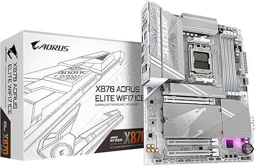 GIGABYTE X870 AORUS ELITE WIFI7 ICE Motherboard - Support…