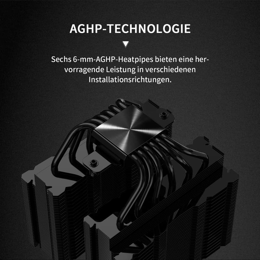 Thermalright TR Peerless Assassin 140 Digital Black CPU Cooler Air with 6 Heat Pipes, Magnetic Display Board Cover, Double Towers and Fan, for AM4/AM5 and Intel lga1700/1851/1200/2011 - 3