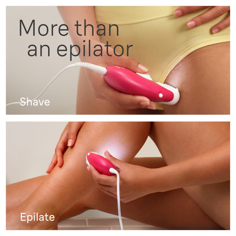 Braun Silk-épil 3 Épilateur Filaire Femme pour Épilation Rasoir et Tête de Tondeuse 3-031 Rose - 6