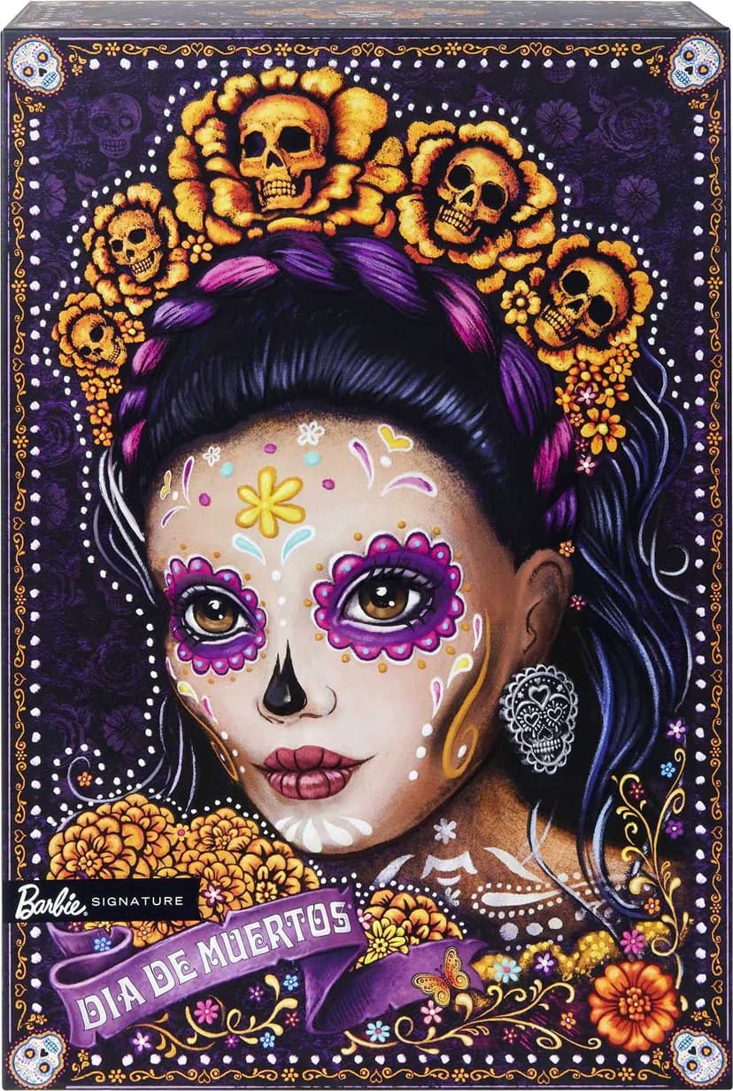 Barbie GXL27 Dia De Muertos Doll, Multicolor, 33.02 cm*7.62 cm*22.86 cm - 6