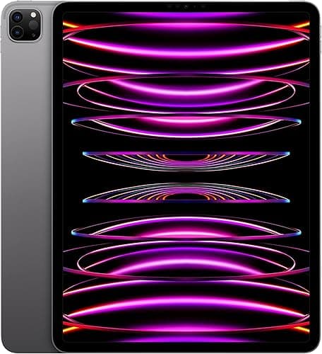 2022 Apple iPad Pro (12.9-inch, Wi-Fi, 128GB) - Space Grey (Renewed)