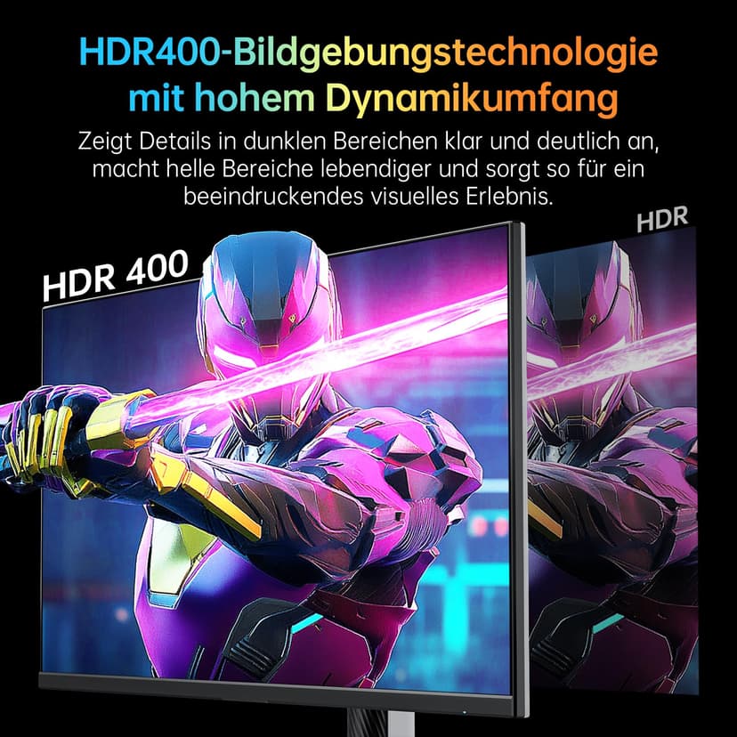 KTC 27 Inch 320hz PC Gamer Screen, 300Hz 240hz, Fast IPS Gaming Monitor, QHD 2K 2560 x 1440p, 1ms, White Screen, Freesync & G-Sync, 144% sRGB, HDR400, Low Blue Light, VESA 100x100, DP1.4/HDMI 2.1 - 5