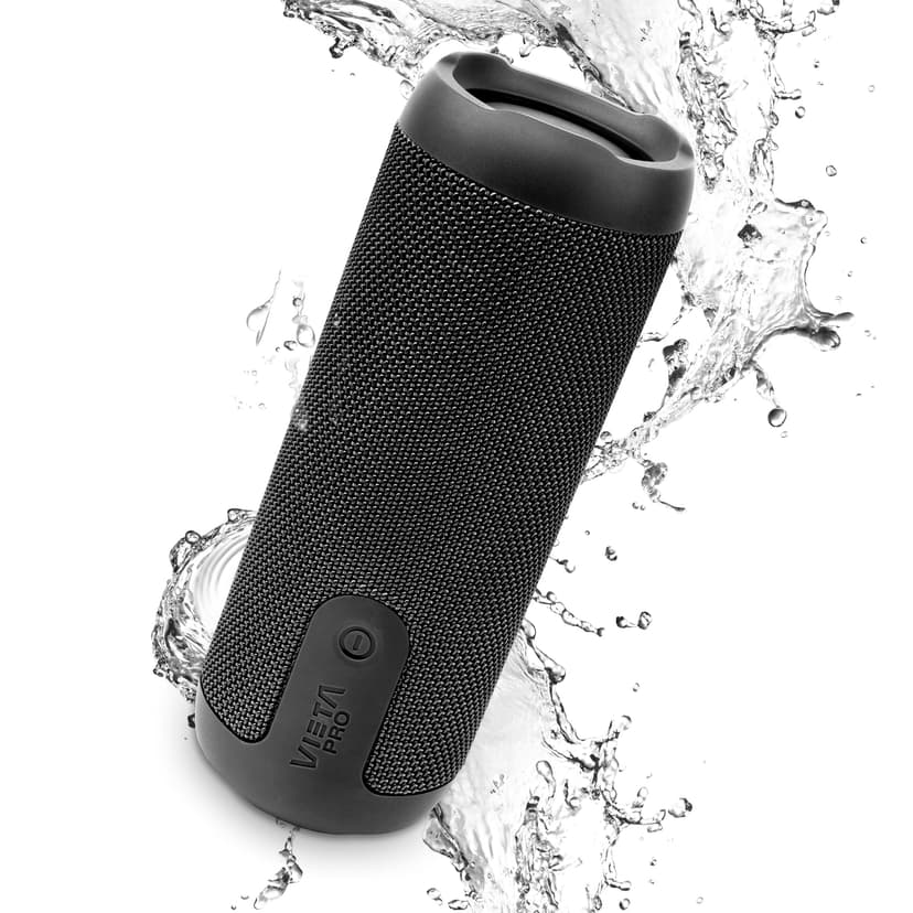 Vieta Pro Powerful Bluetooth 5.3 Speaker 40W IPX7 Waterproof 11 Hour Battery and FM Radio Large Speaker with TWS, AUX Input, USB and Type-C Connector | Star Titanium Speaker Port - 1
