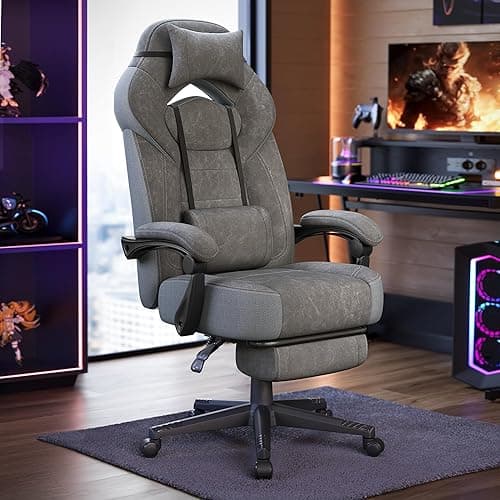 SONGMICS Gaming Chair, Office Computer Chair, Ergonomic D…