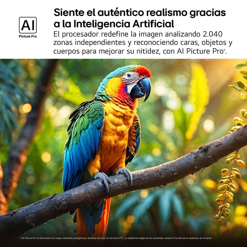LG 75QNED93A6A - TV 75", 4K QNED EVO, Smart TV, WebOS 25, Powerful and Intelligent Processor, MiniLED AI, Super Upscaling, Dolby Vision and Atmos, Alexa/Google Assistant, Black - 8