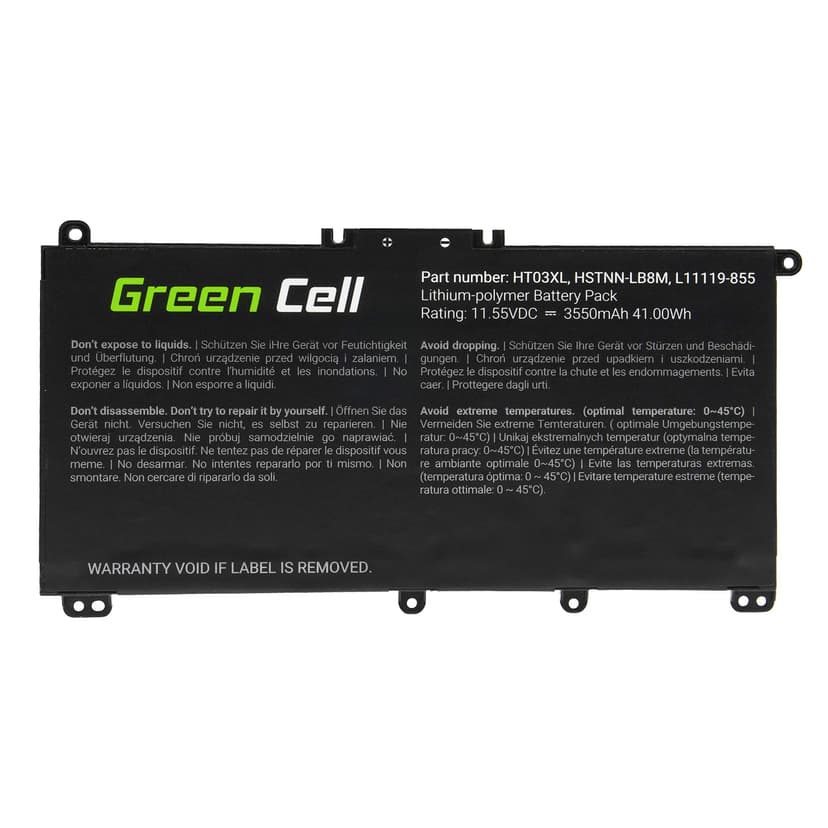 Green Cell Batterie HP HT03XL HTO3XL L11421-2C2 HSTNN-UB7J pour HP 250 G7 255 G7 240 G7 245 G7 340 G5 HP 14-DK0001NF 15-DA0101NF 15-DB0074NF 15-DW0051NF 17-CA0060NF HP Pavilion 14-CE3003NF 15-CS3018NF - 4