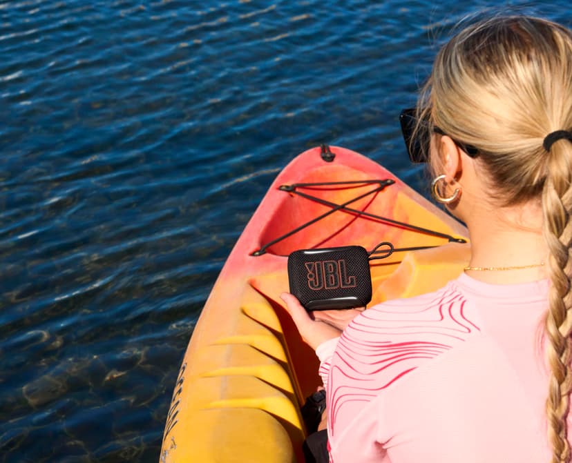 JBL GO 5 Ultra-Portable Bluetooth Speaker with Big JBL Pro Sound and Punchy Bass, AirTouch Pairing, Waterproof Design and 10-Hour Playtime, Black - 5