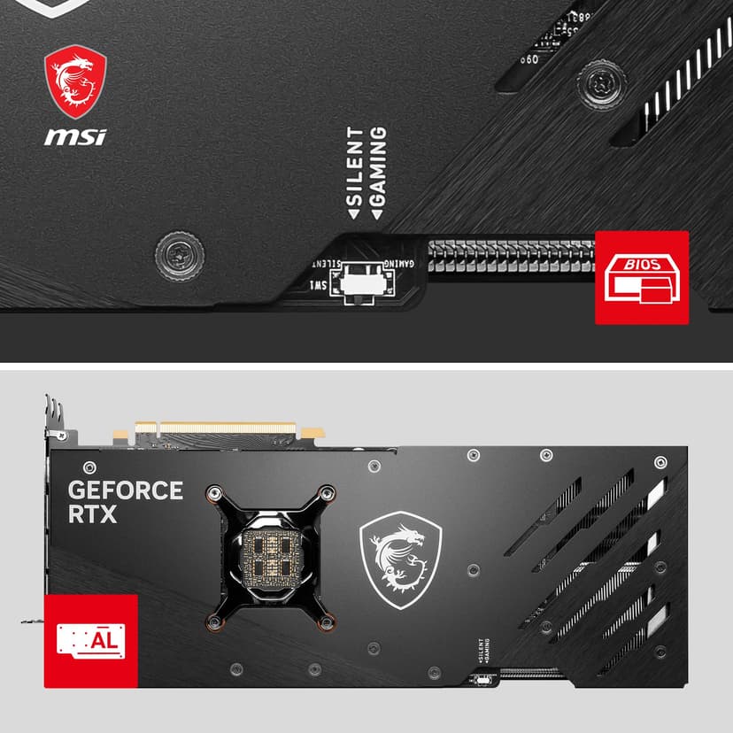 MSI VGA 16GB RTX4080 Gaming X Trio 3DP/HDMI GeForce RTX 4080 16GB - 5