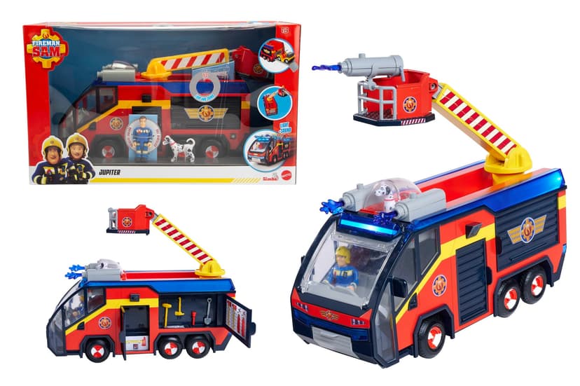 Simba - Sam Le Pompier - Camion de Pompier Jupiter - Son … - 1