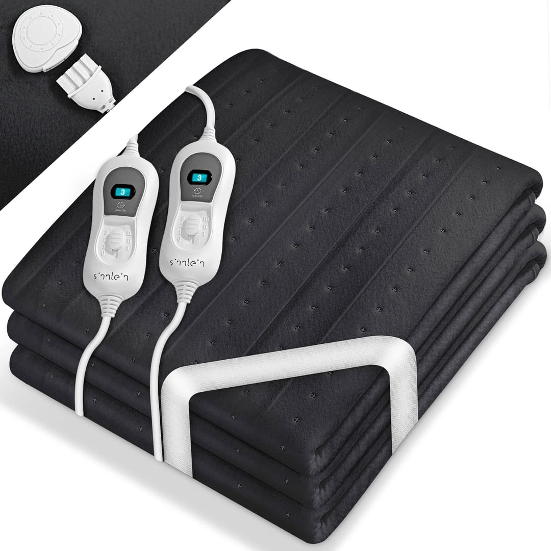 sinnlein Surmatelas Chauffant Électrique avec Arrêt Autom…