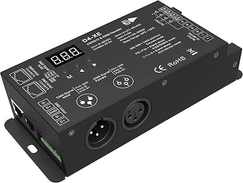 4 Channel Decoder DMX512 & RDM Decoder DMX 512 Digital Di…