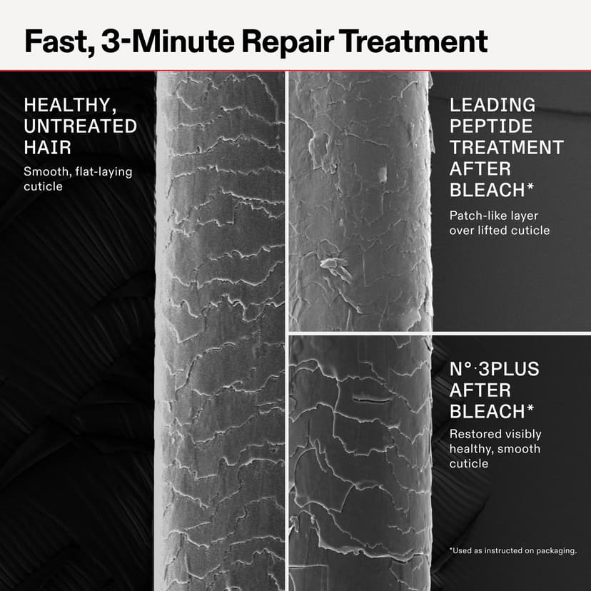 Olaplex N°.3PLUS Complete Repair Treatment: Pre-Shampoo, Repairs Damage & Future Breakage | 3 Minutes, 3 Bonds, 3X Stronger, 3X Softer | For Coily, Curly, Straight, and Wavy, 250 mL / 8.5 Fl Oz - 4