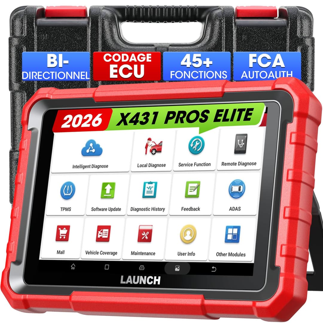 LAUNCH X431 Pros Elite Valise Diagnostic Auto, Scanner de…