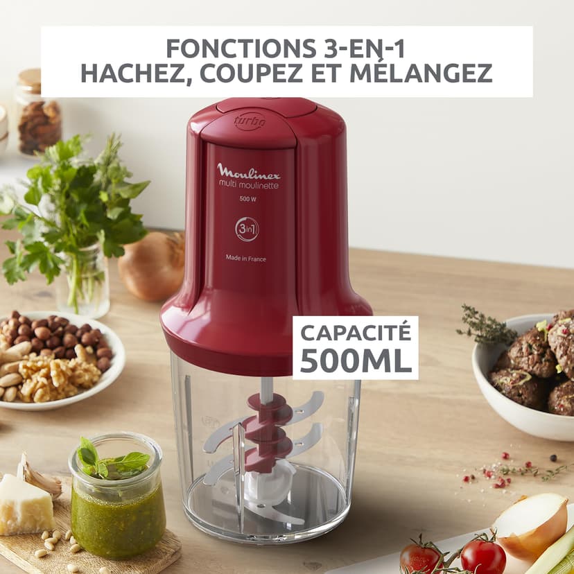 Moulinex AT714G32 3-Blade Multi Moulinette - 2