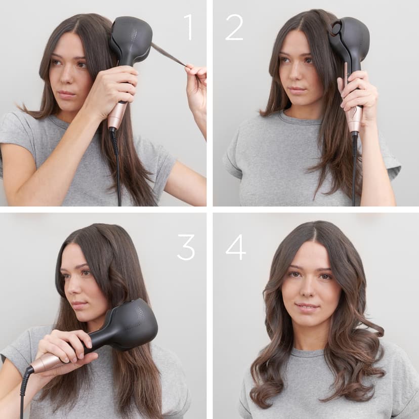 BaByliss Wave Secret Air Fer à friser À chaleur Noir 2,5 m - 8