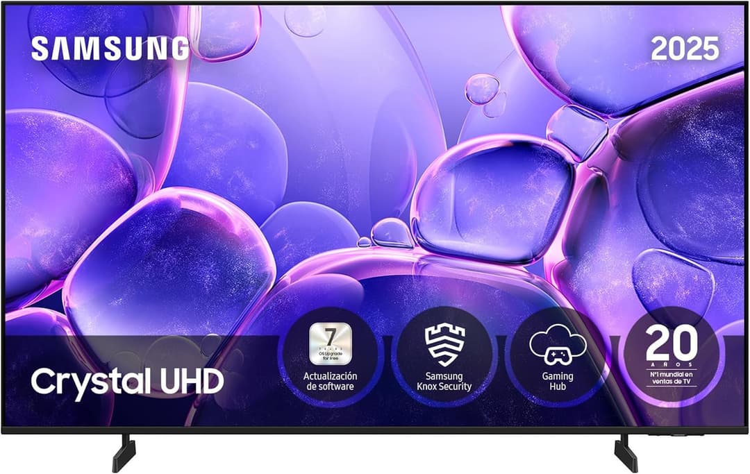 Samsung 43 Inch Crystal UHD U8075F 4K Smart TV, Amazing C…