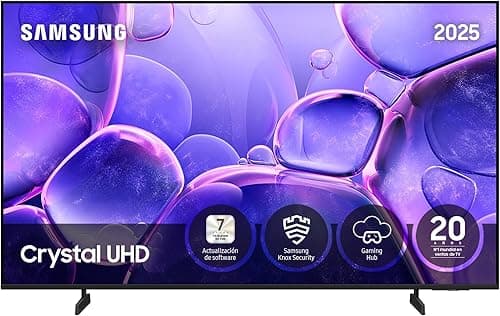 SAMSUNG 55 Inch Crystal UHD U8075F 4K Smart TV, Amazing Colors with Crystal Processor 4K, Listen to All Speakers with Q-Symphony, Data Protected by Knox Security and Gaming Hub