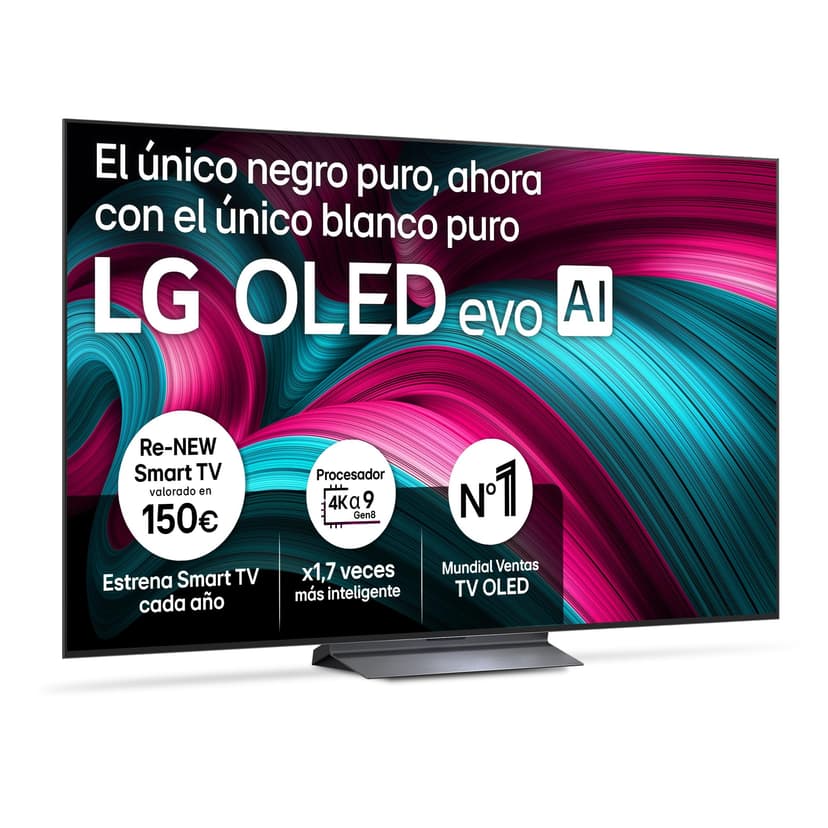 LG TV OLED OLED65C5 OLED Evo Noir Profond et Booster de luminosité 120 Hz 4K 164 cm 2025 - 1