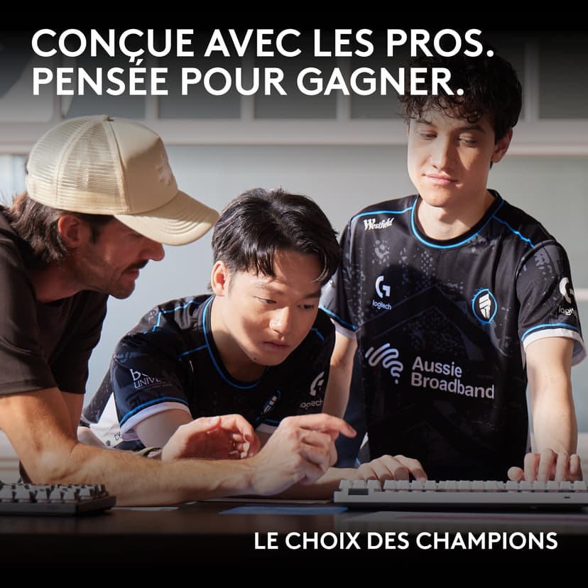 Logitech G PRO X SUPERLIGHT 2 DEX LIGHTSPEED, souris gaming sans fil, Est Europe Version, légère, 60 g, 5 boutons programmables, capteur 44k DPI, 8K Polling, USB-C, PC/Mac - Noir - 3