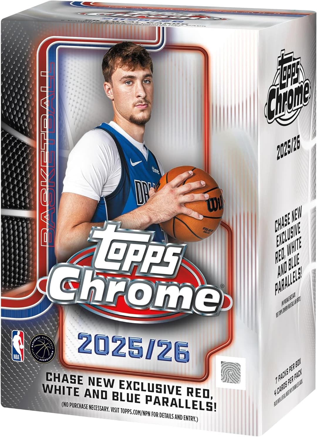 Topps 2025-26 Chrome Basketball - Factory Sealed - Value Box