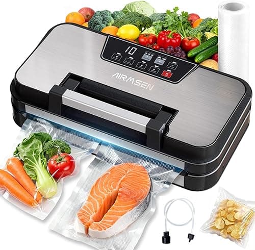 AIRMSEN 95 kPa Machine sous vide avec fonction gonflage, …