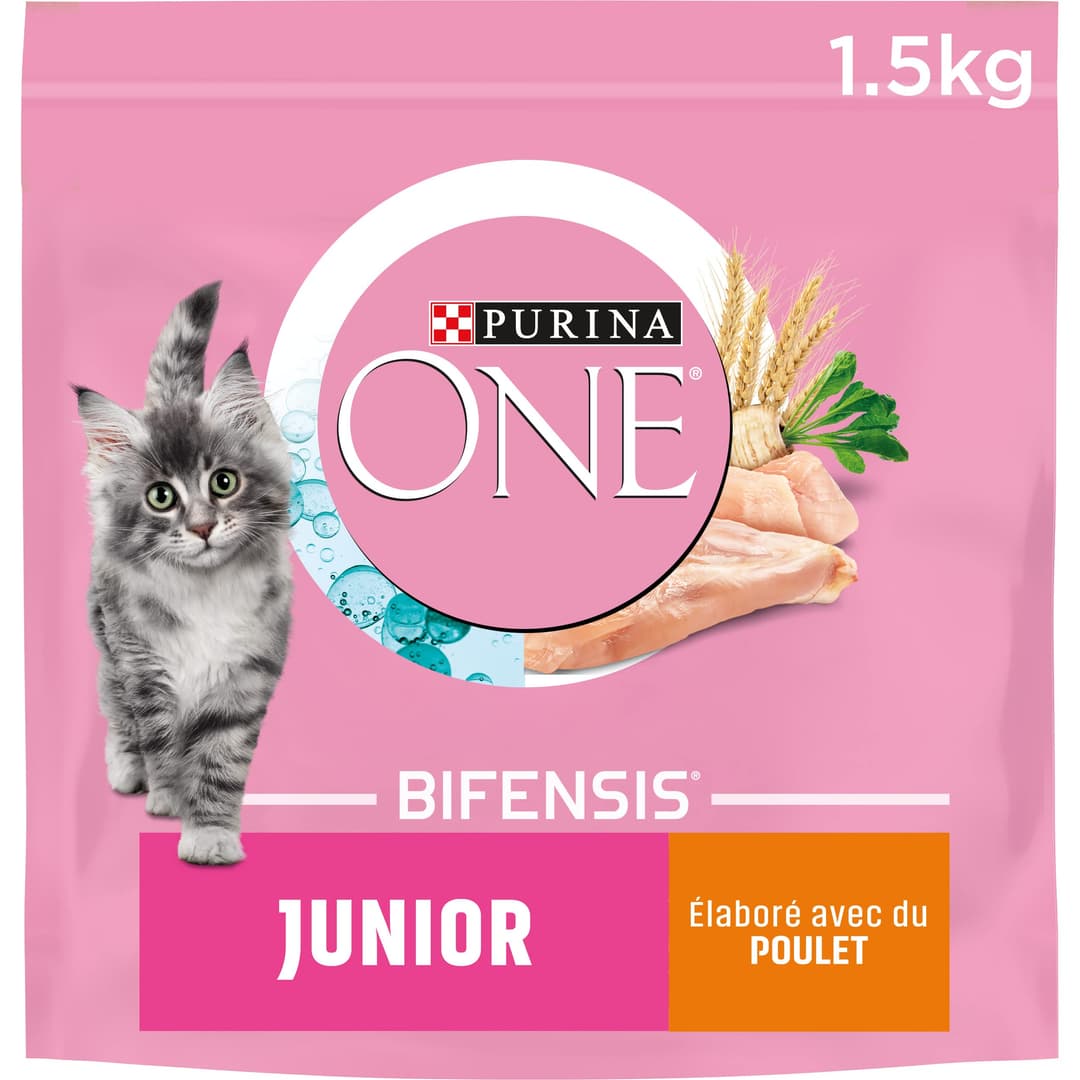 PURINA ONE Kitten Poulet Céréales Complètes 1,5KG
